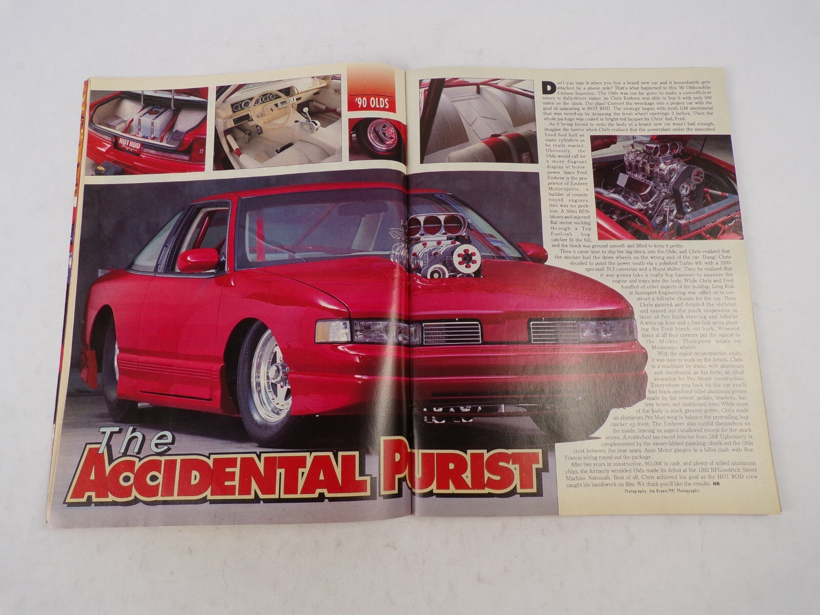 November 1992 Hot Rodding Magazine Easy How-Tos: Special.Pullout Section Win A
