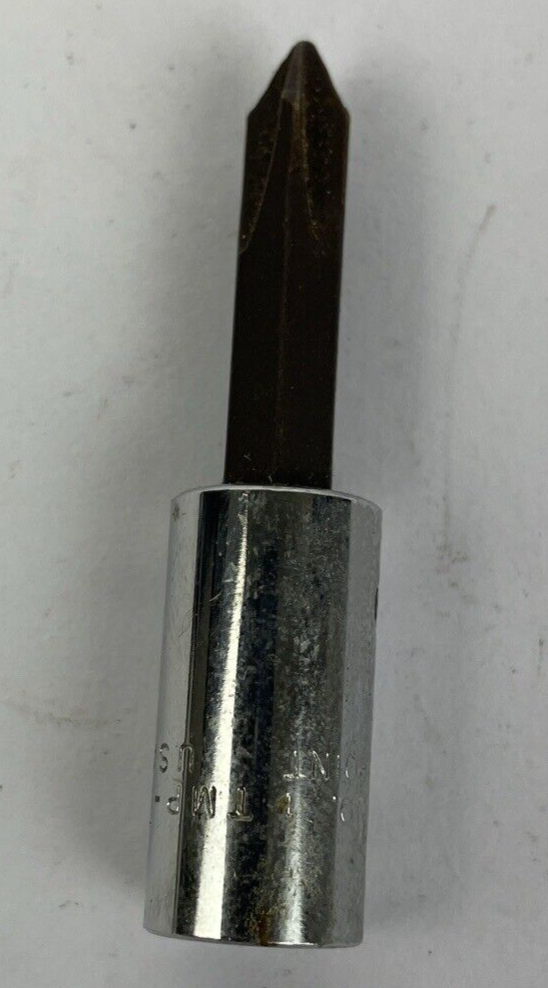 Snap-on Tools USA 1/4" Drive Phillips #1 Standard Socket Bit Driver TMP12A OOM