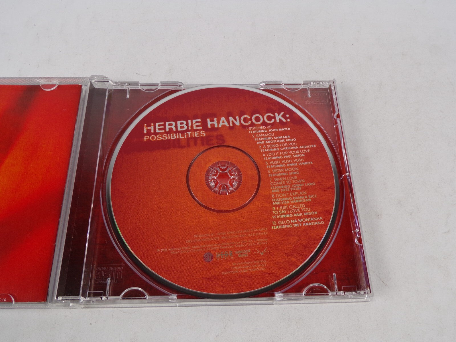 Herbie Hancock: possibilities Stitched Up Safiatou A Song For You I Do It CD#53
