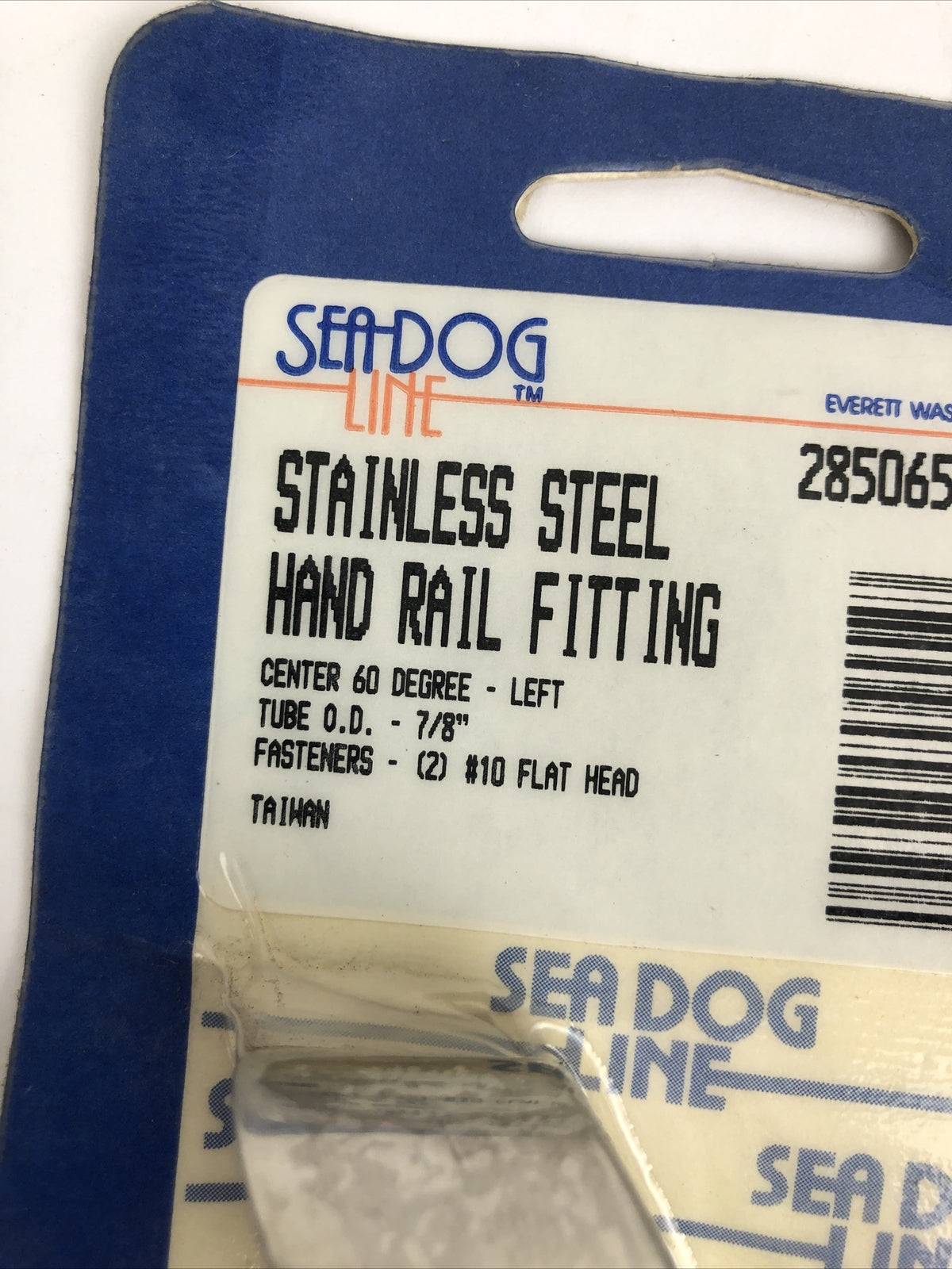 SEADOG LINE, STAINTLESS STEEL HAND RAIL FITTING, 60 DEGREE Left 285065-1