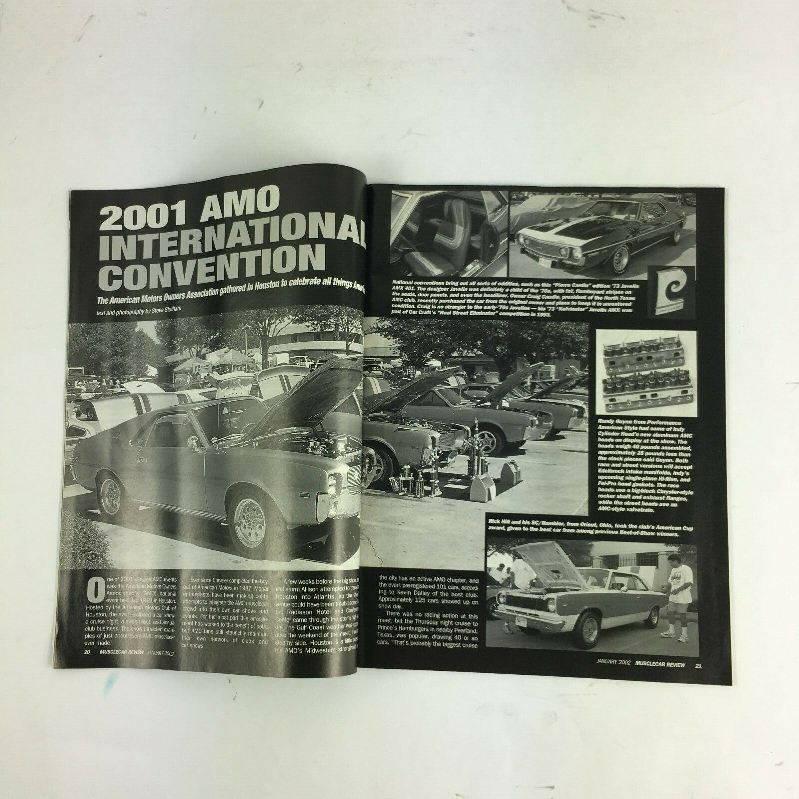 January2002 Muscle Car Magazine Factory Freaks! Magnum 400 Tempest AMC Nationals