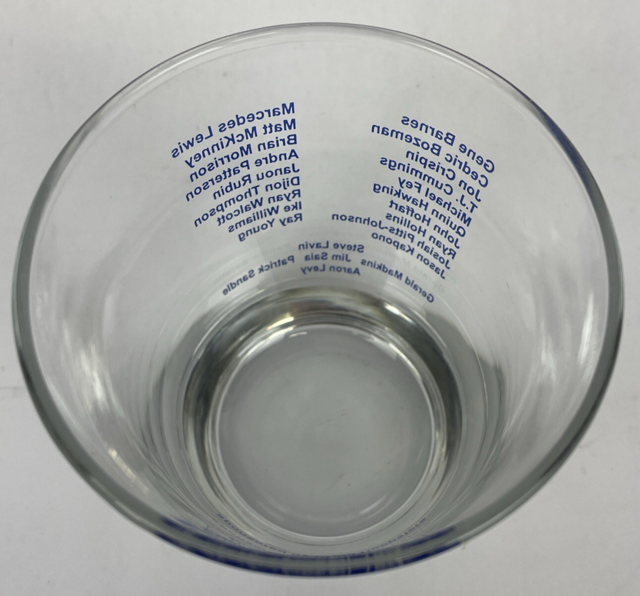 RARE 2003 UCLA Bruins Basketball Awards Banquet Glass Mug Cup Kapono Bozeman VGC