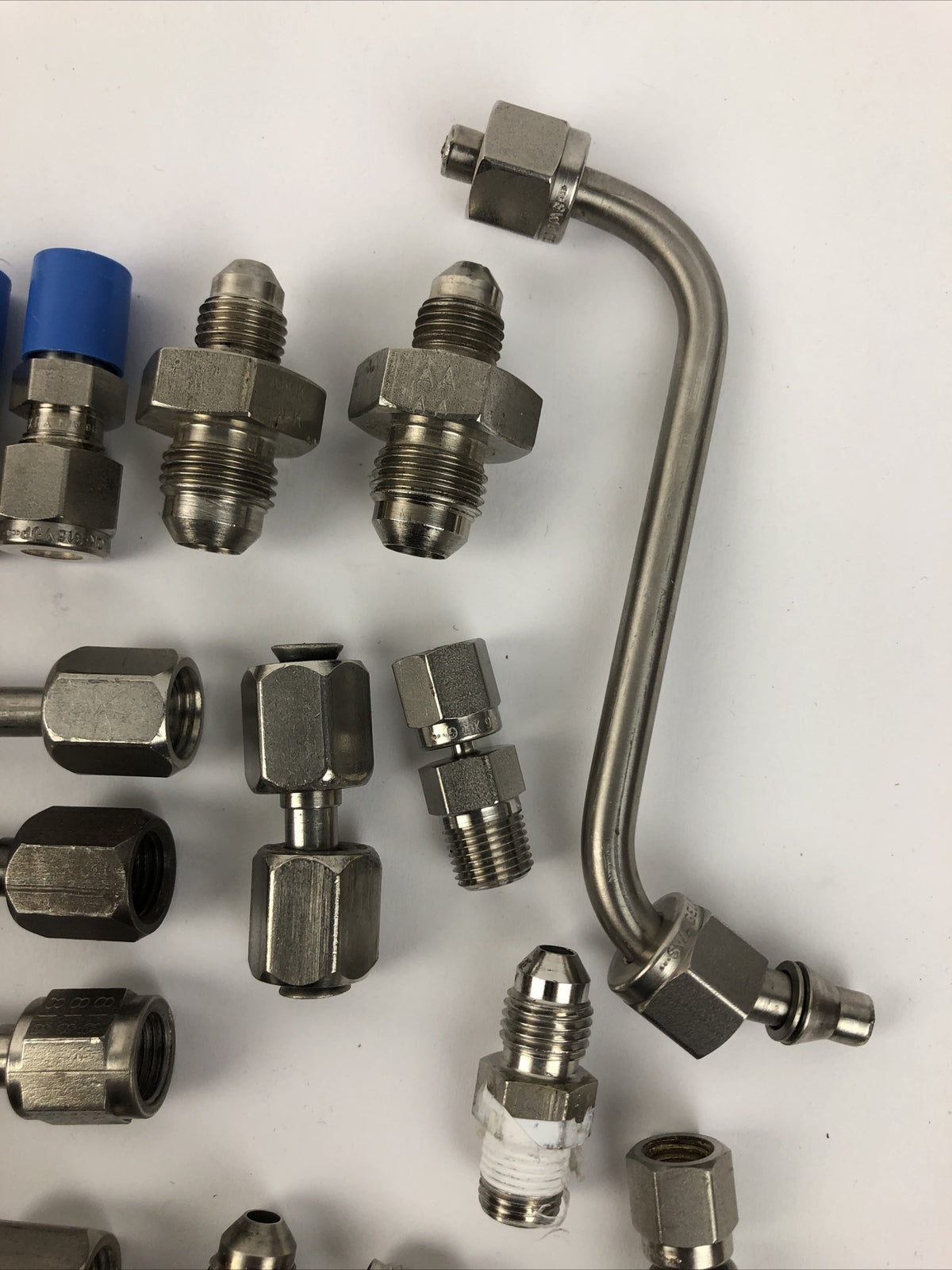 Mixed Lot of 24 Swagelok Parts 316 Stainless Steel Everything in Images Included