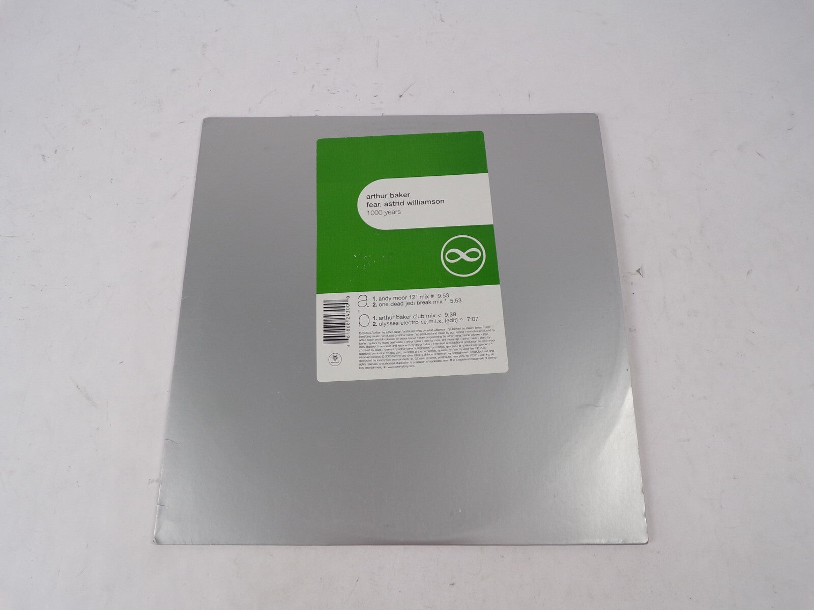 Arthur Baker Feat.Astrid Williamson 1000 years Ulysses Electro Vinyl Record