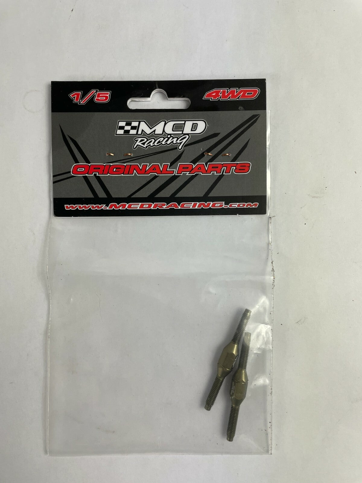 MCD Racing M381002A Steering Servo Turnbuckle Alloy 4WD