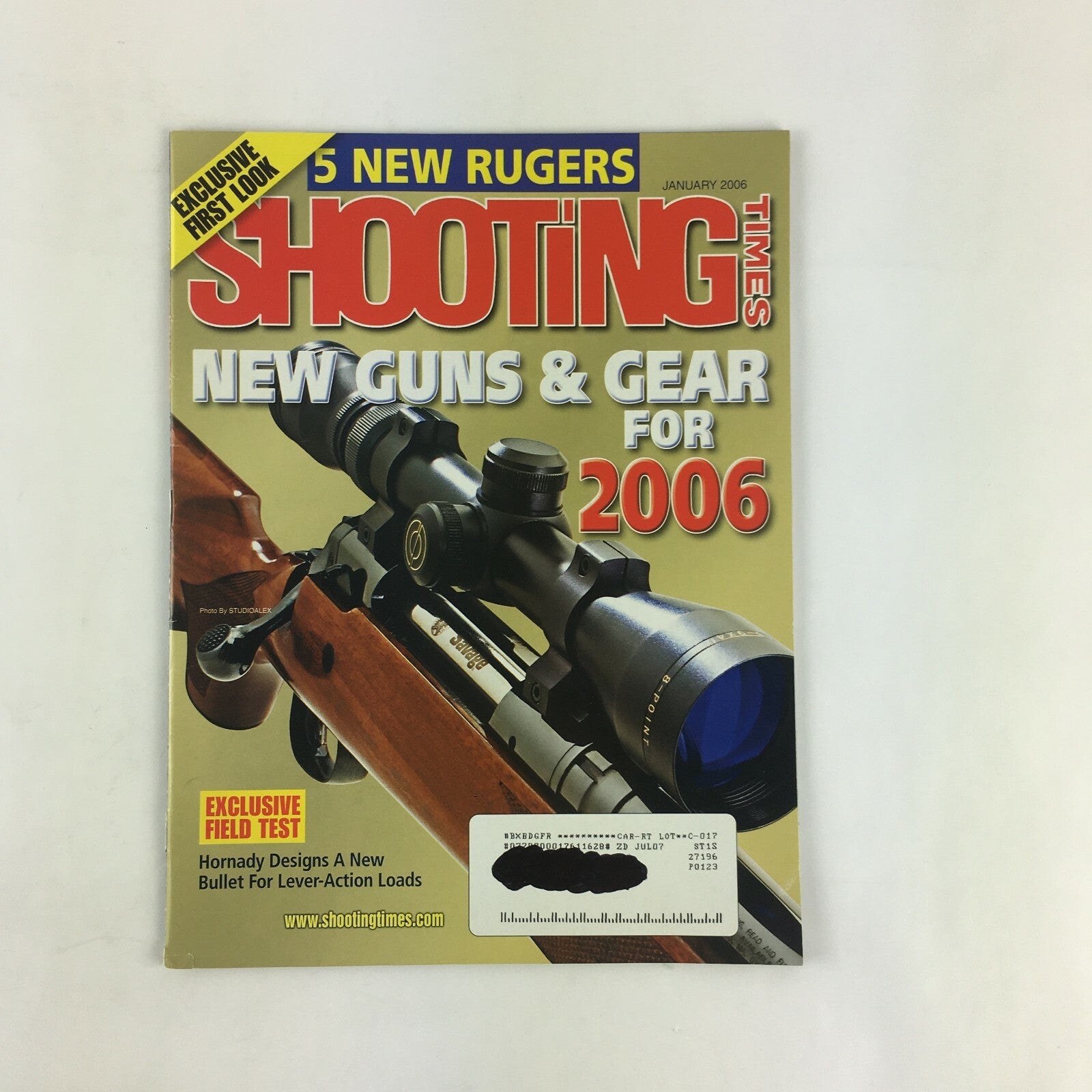 January 2006 Shooting Times Magazine New Guns and Gear For 2006 Hormady Designs