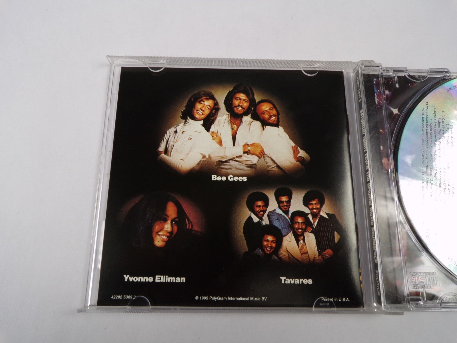 Sturday Night Fever The Original Movie Soundtrack Stayin Alive Open Sesame CD#58