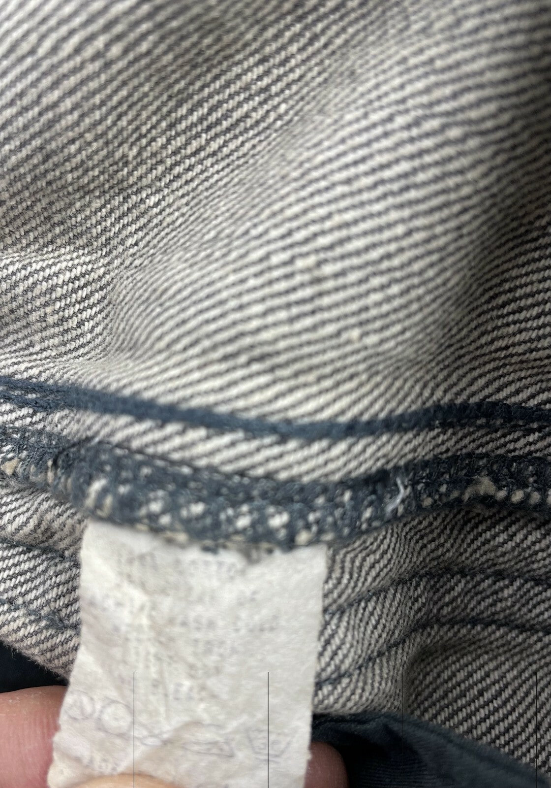 Habitual Men's Denver Gray Regular Straight Denim Jeans Size W 33 L 34