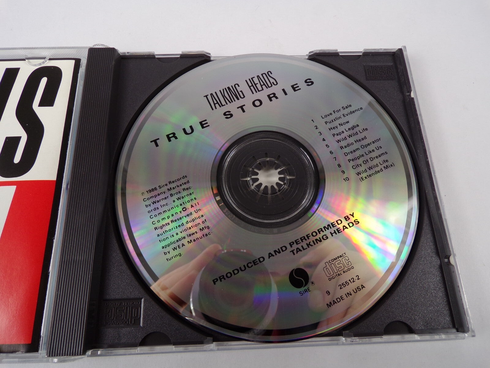 Talking Heads Love For Sale Hey Now Papa Legba City Of Dreams CD#53