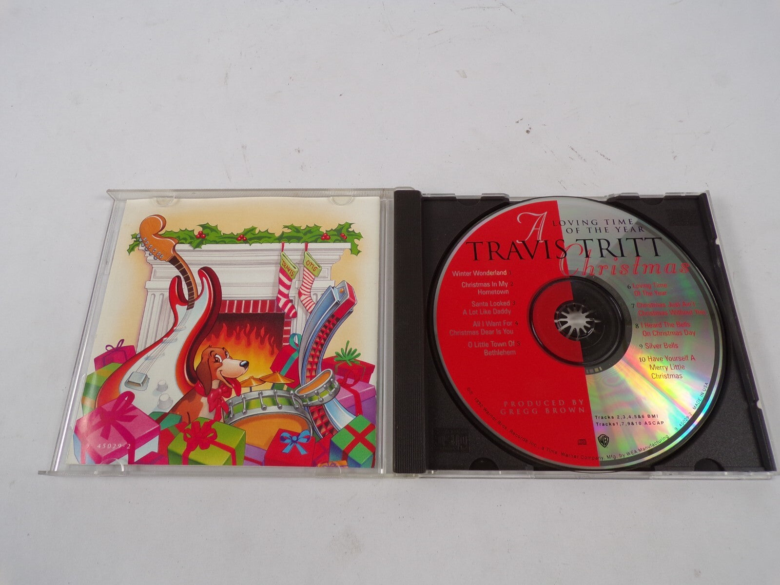 A Travis Tritt Christmas Loving Time Of The Year Winter Wonderland Silver CD#39
