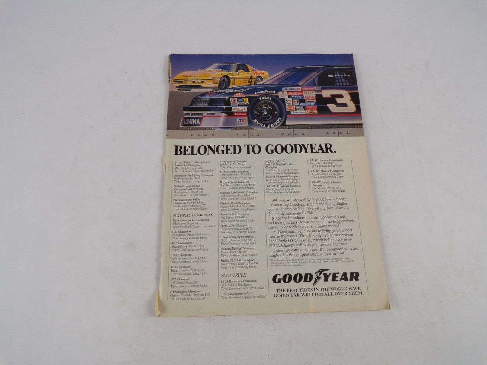 March 1992 Car Craft Belonged To Goodyear Spped Shop Classified Auto Paint & Sup