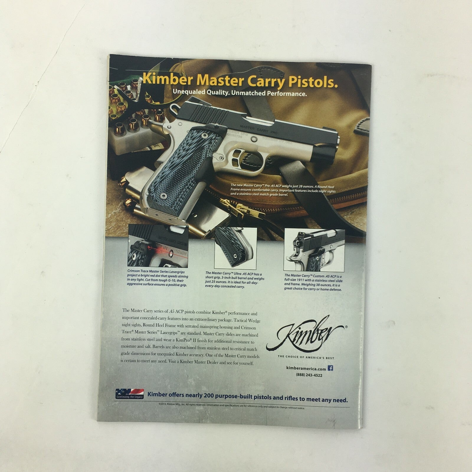 December 2016 American Rifleman Magazine Combat Manum Cold War K Frames
