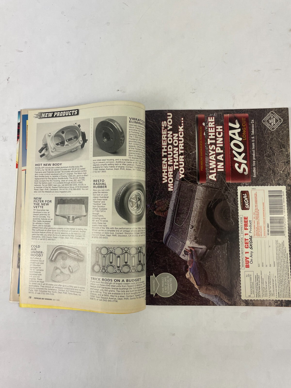 May 1999 Hot Rodding Magazinee 12 - Second Supercar ? Detroit's Future Muscle