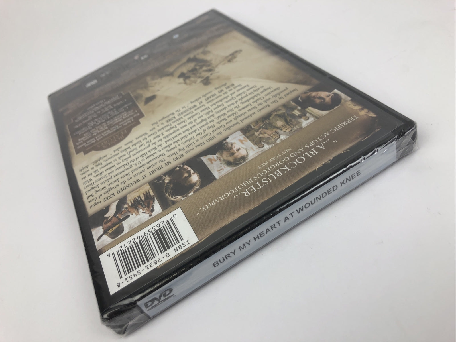 HBO Bury My Heart at Wounded Knee (DVD 2007, 2-Disc Set) Drama, History, Western