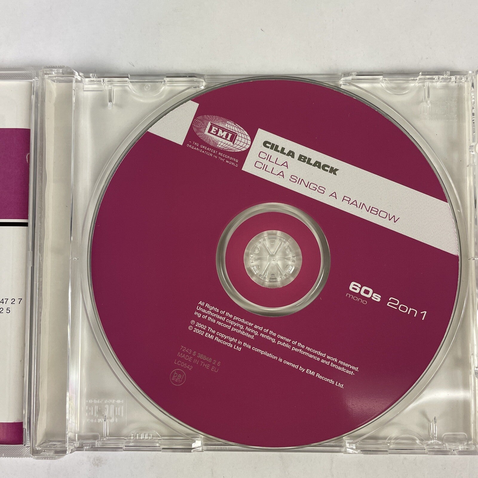 Cilla Black - Cilla/Cilla Sings a Rainbow Dual Disc CD (2002) #28