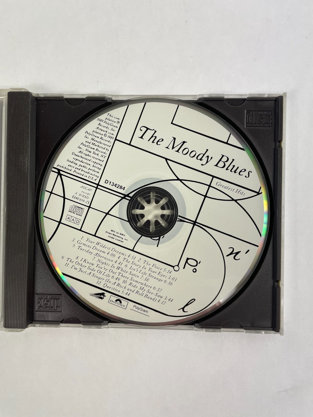 The Moody Blues. Legend Of A Band The Voice Question Gemini Dream CD#72