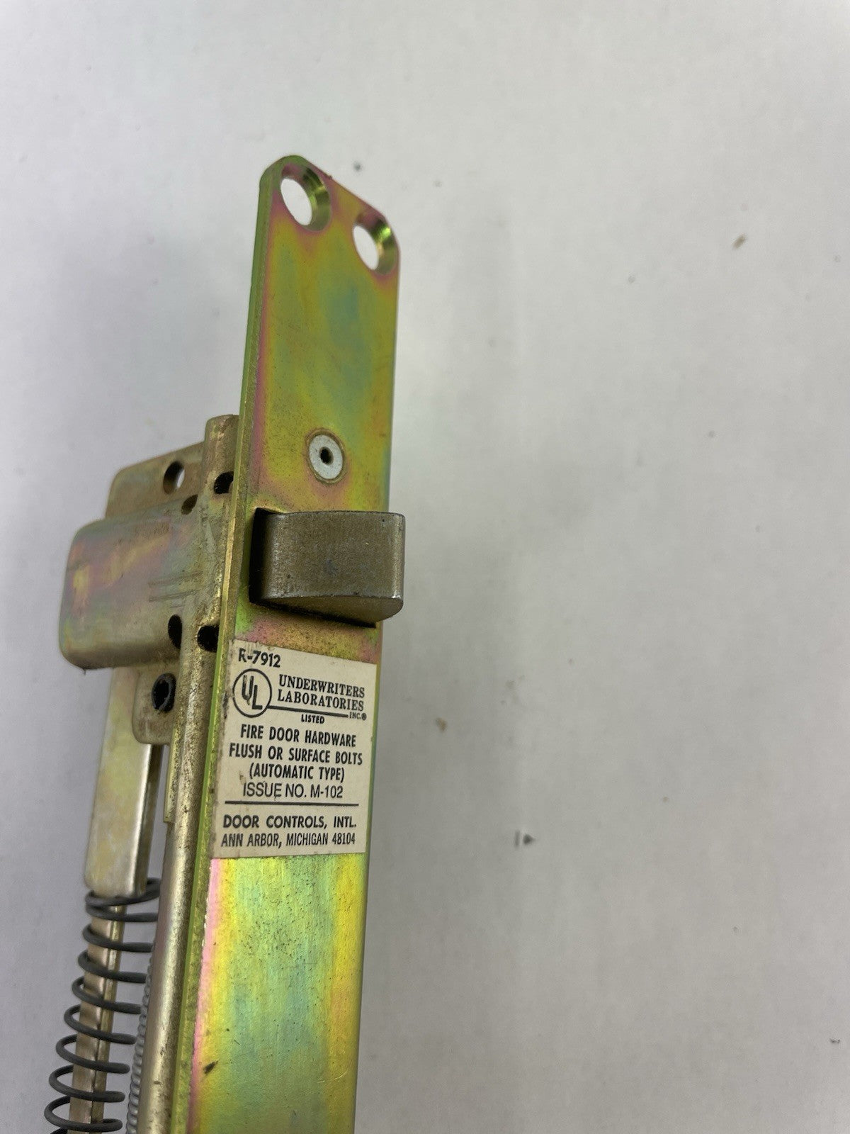 DCI Type Commercial Automatic Storefront Door Flush bolt R-7912