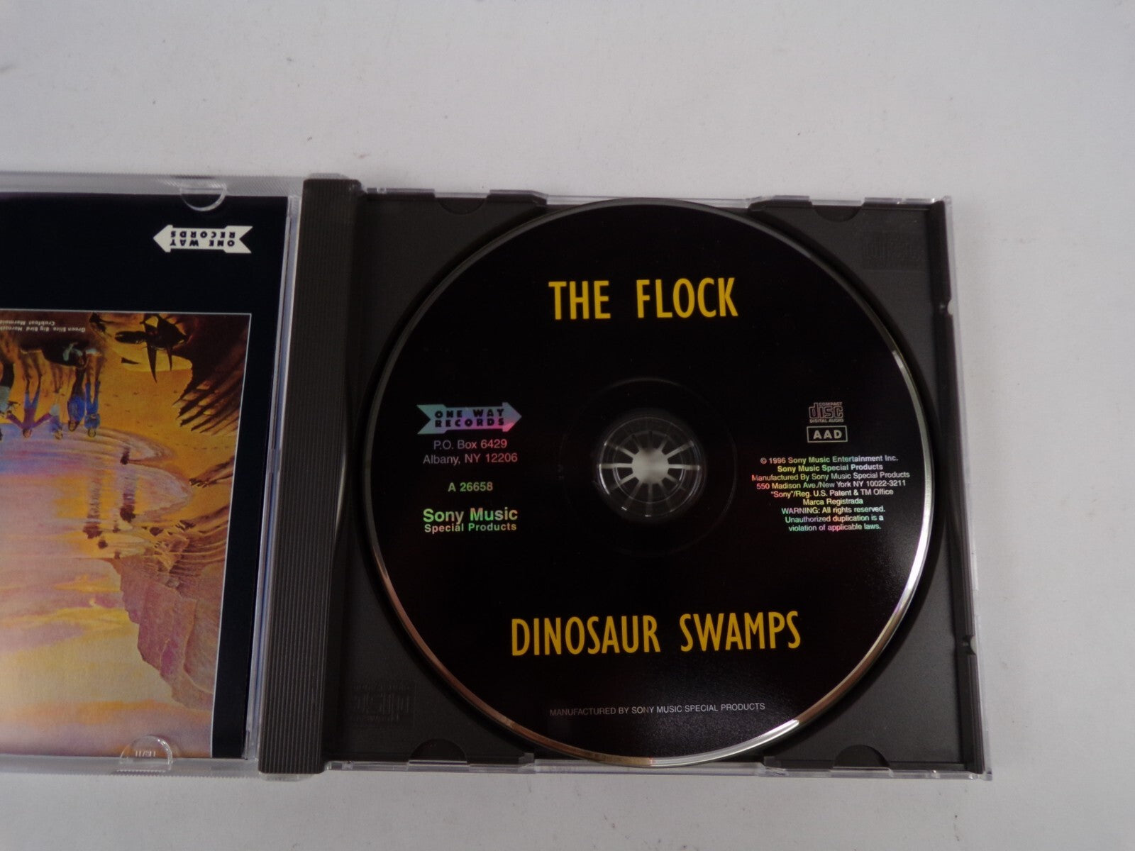 The Flock Dinosaur Swamps Green Slice Big Bird Lighthouse Crabfoot CD#39