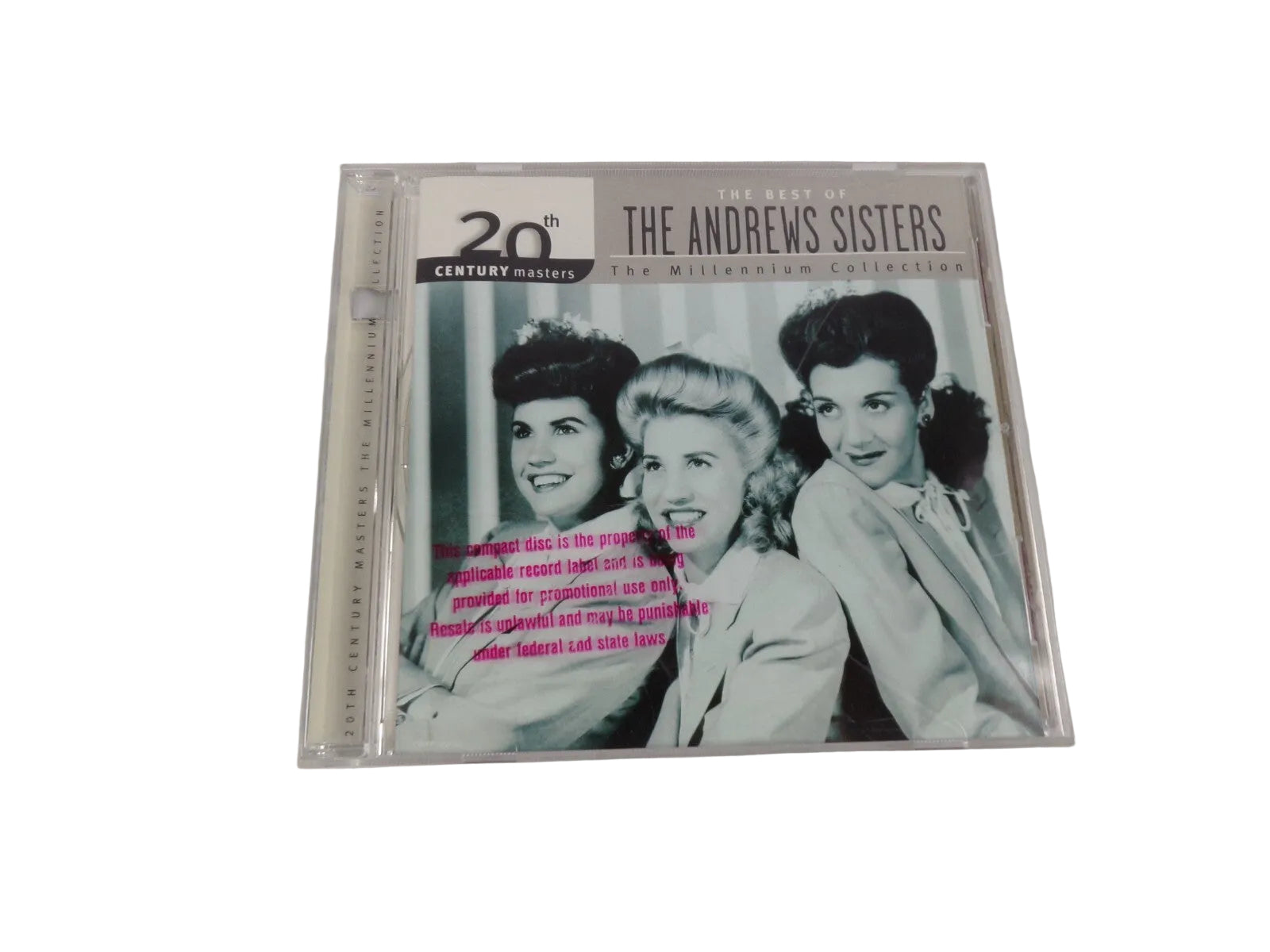 The Best Of The Andrews Sisters The Millennium Collection Bei Mir Bist Du CD#31
