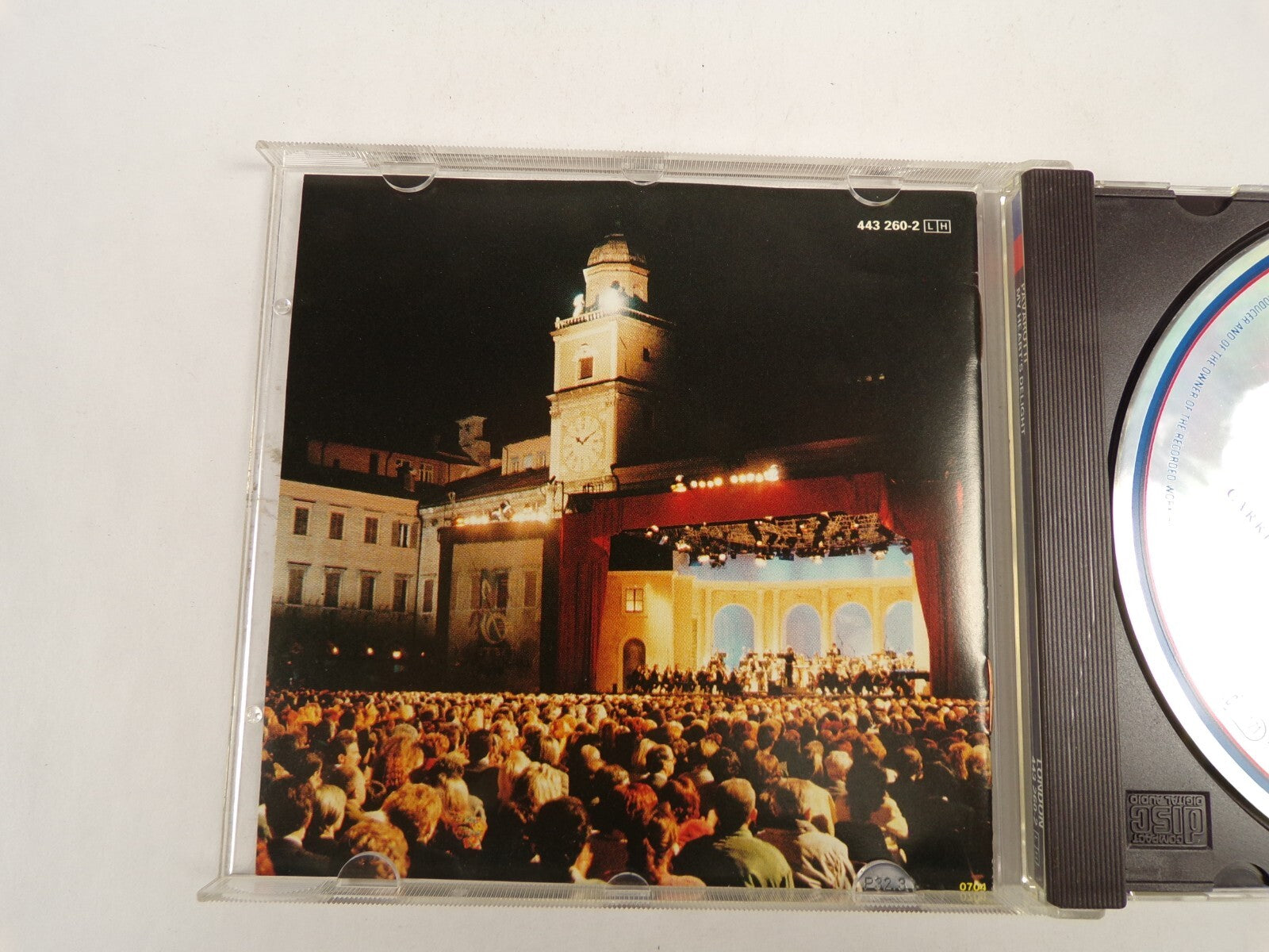 Pavarotti My Heart's Delight Signore, Ascolta! Vilja Granada Brindisi CD#51