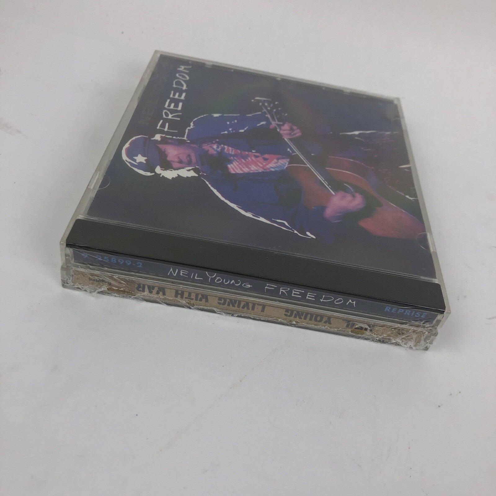 2 x Neil Young : Living With War 2006 and FREEDOM 1988 CD {s} Lot MINT COND. #11