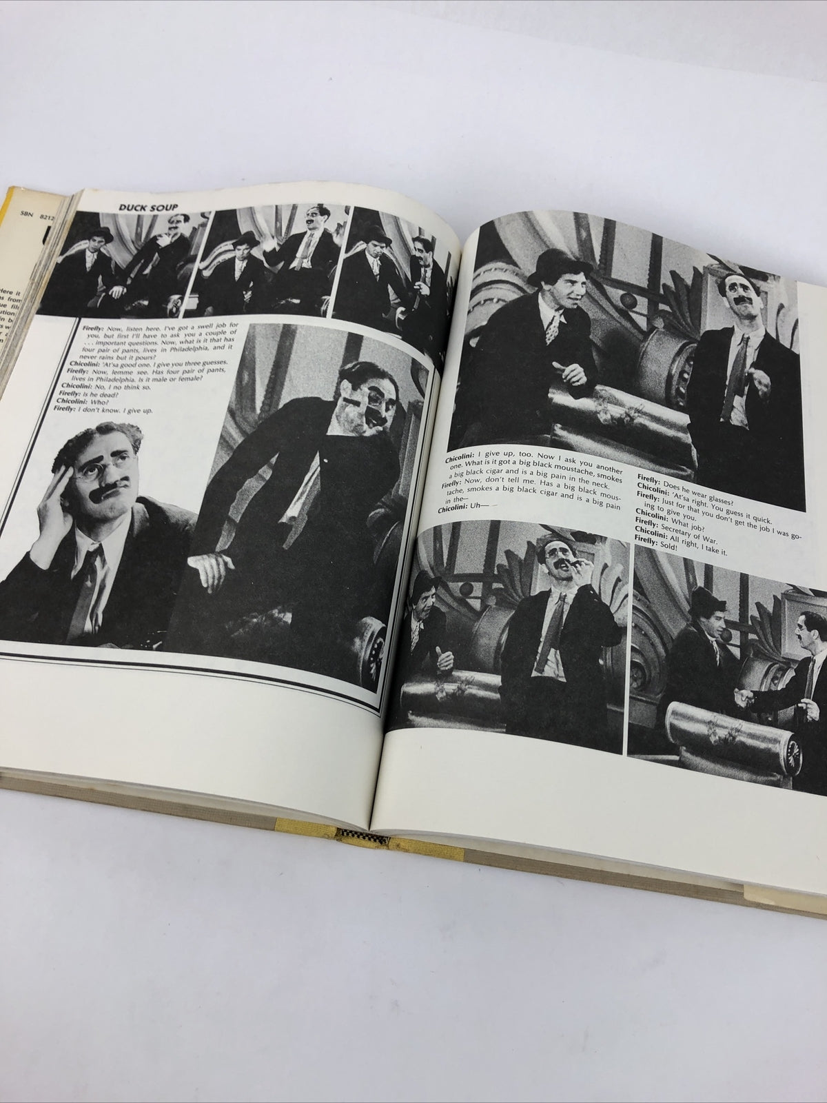 Why a Duck? The Marx Brothers Story by Richard J. Anobile Hardcover 1972 Avon