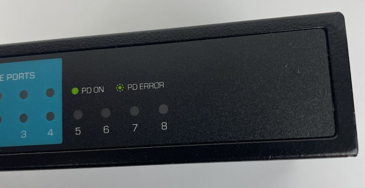 TRENDnet TPE-S44 8-Port Fast PoE Ethernet Switch Great For Small offices LOOK