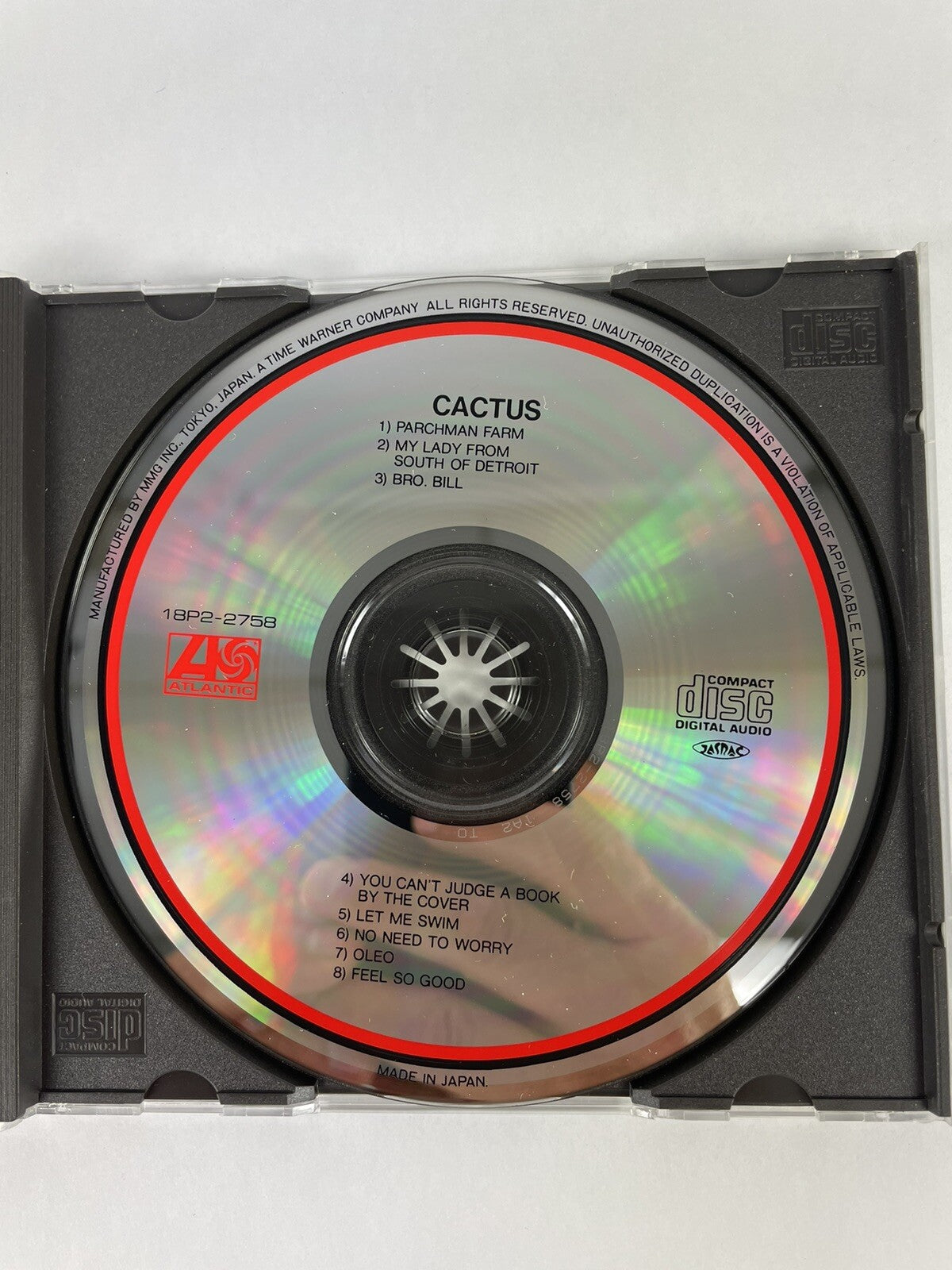 Cactus Self Titled Album Japanese Import #6