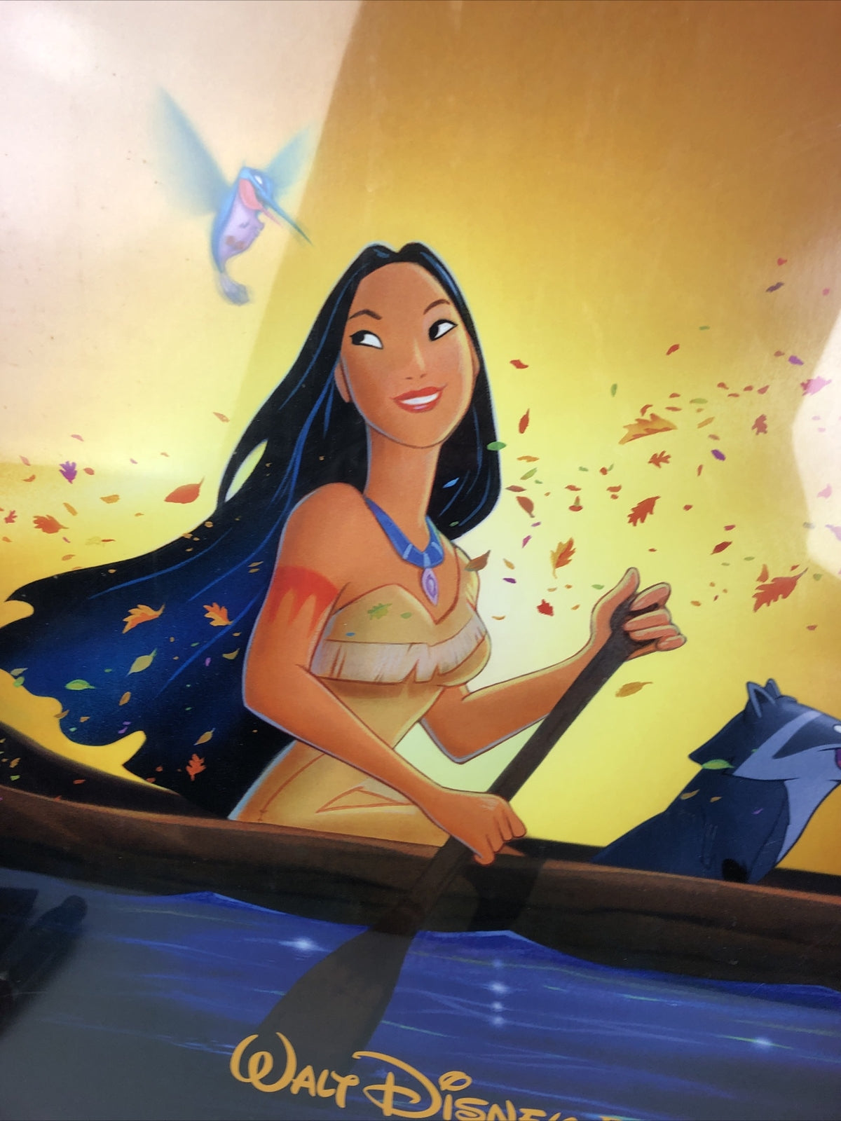 Pocahontas Original Movie Poster NEW 40" x 27" - Ships Rolled Up via Media Mail