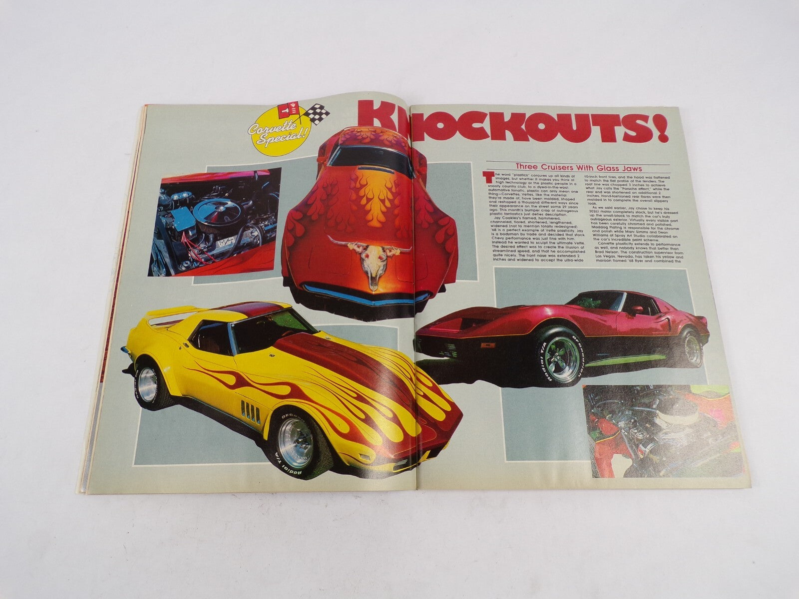 April 1982 Car Craft Corvette Special! 830HP Big-Block Chevy Cruisin' Controvers