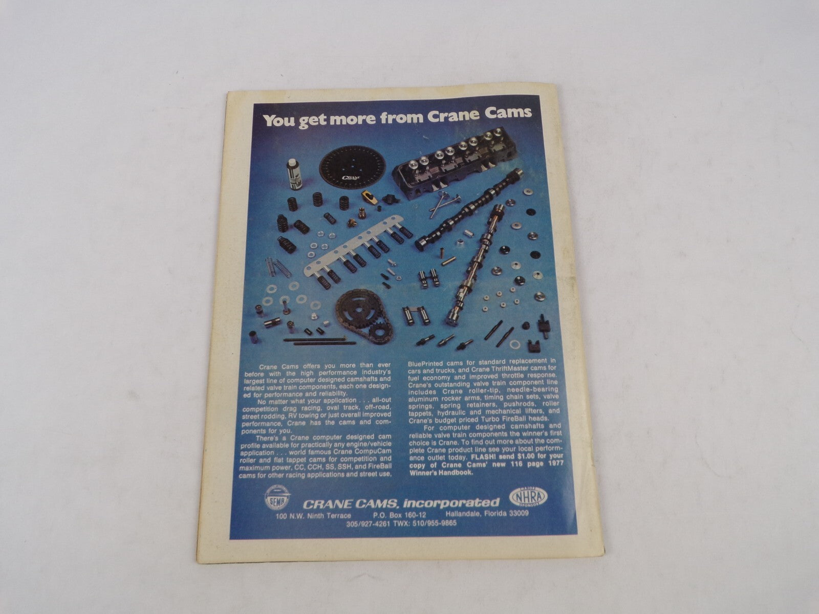 January 1977 Hot Rod Magazine Bolt-On 500 HP For Chevys Mail Order Special-400Sm