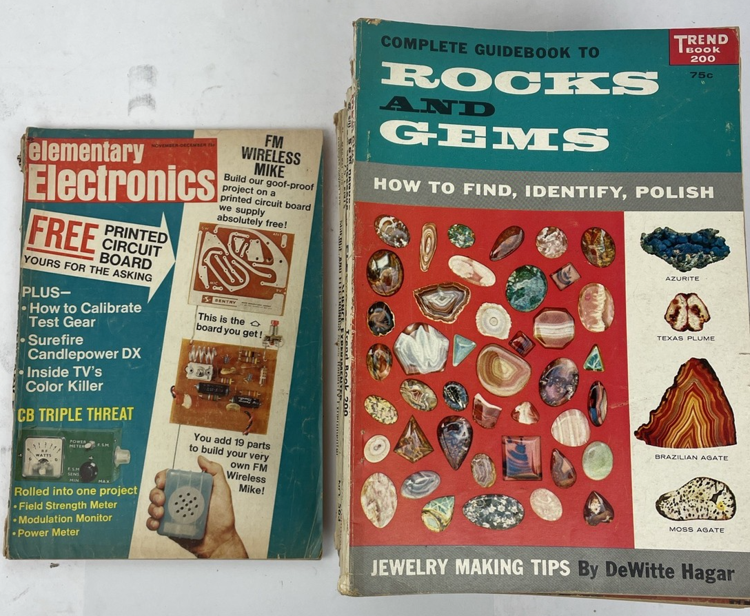 VTG Science Electronics Lot of 18 Magazine Issues 1960s 70s ASSORTED COLLECTION