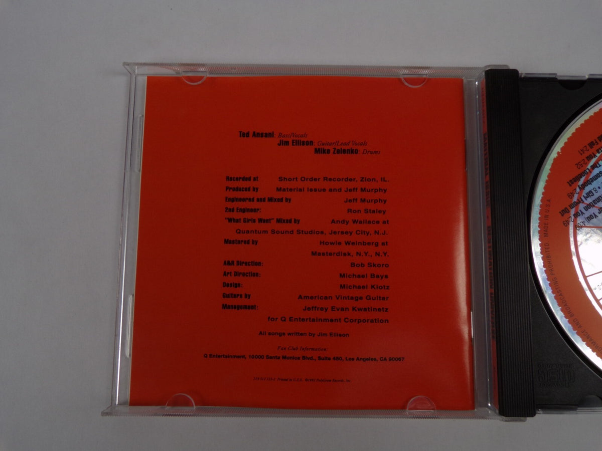 Material Issue Destination Universe What Girls Want Who Needs Love CD#40