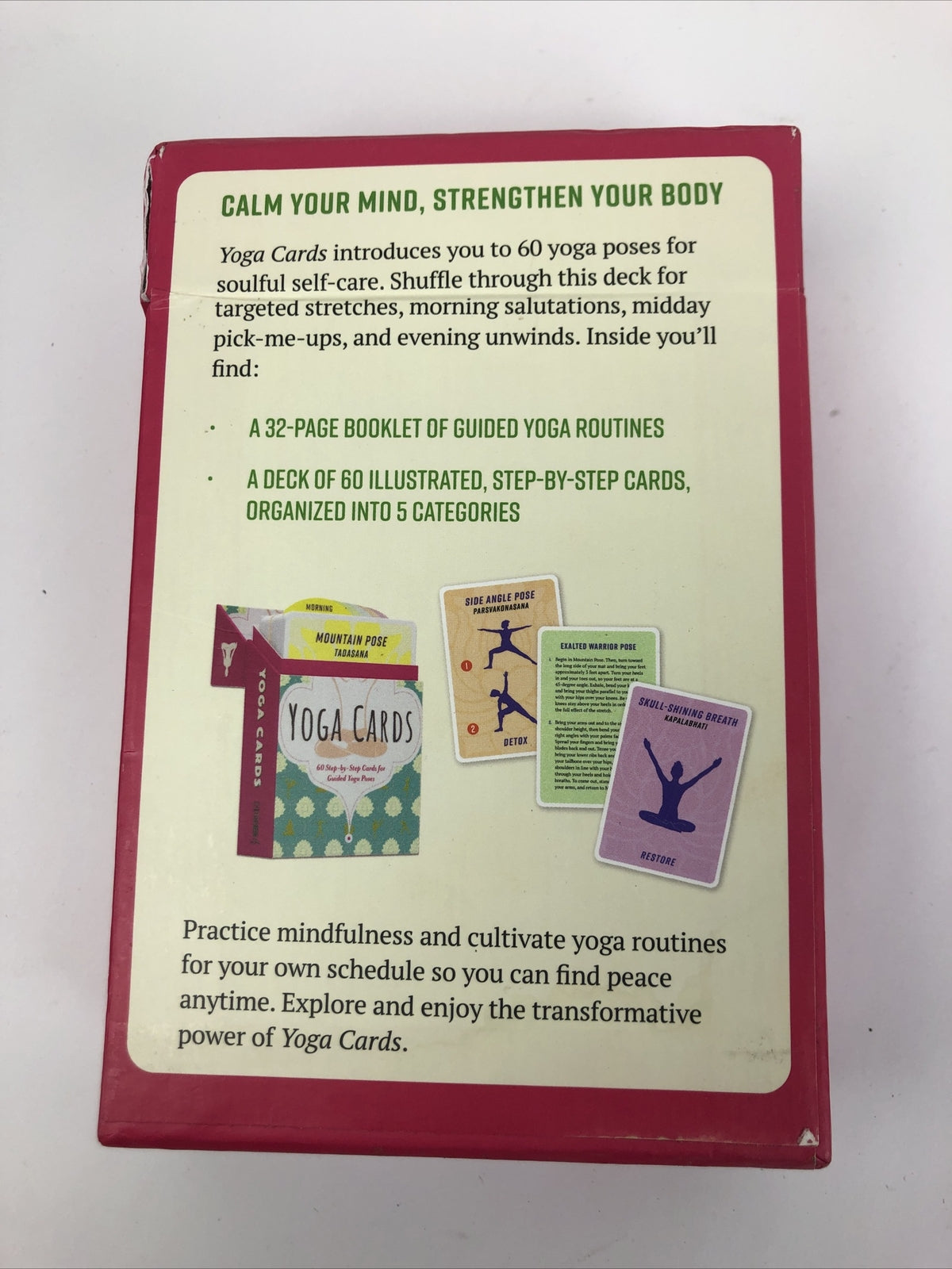 Yoga Cards: 60 Yoga Cards For Balance and Relaxation Anywhere, Anytime by in U
