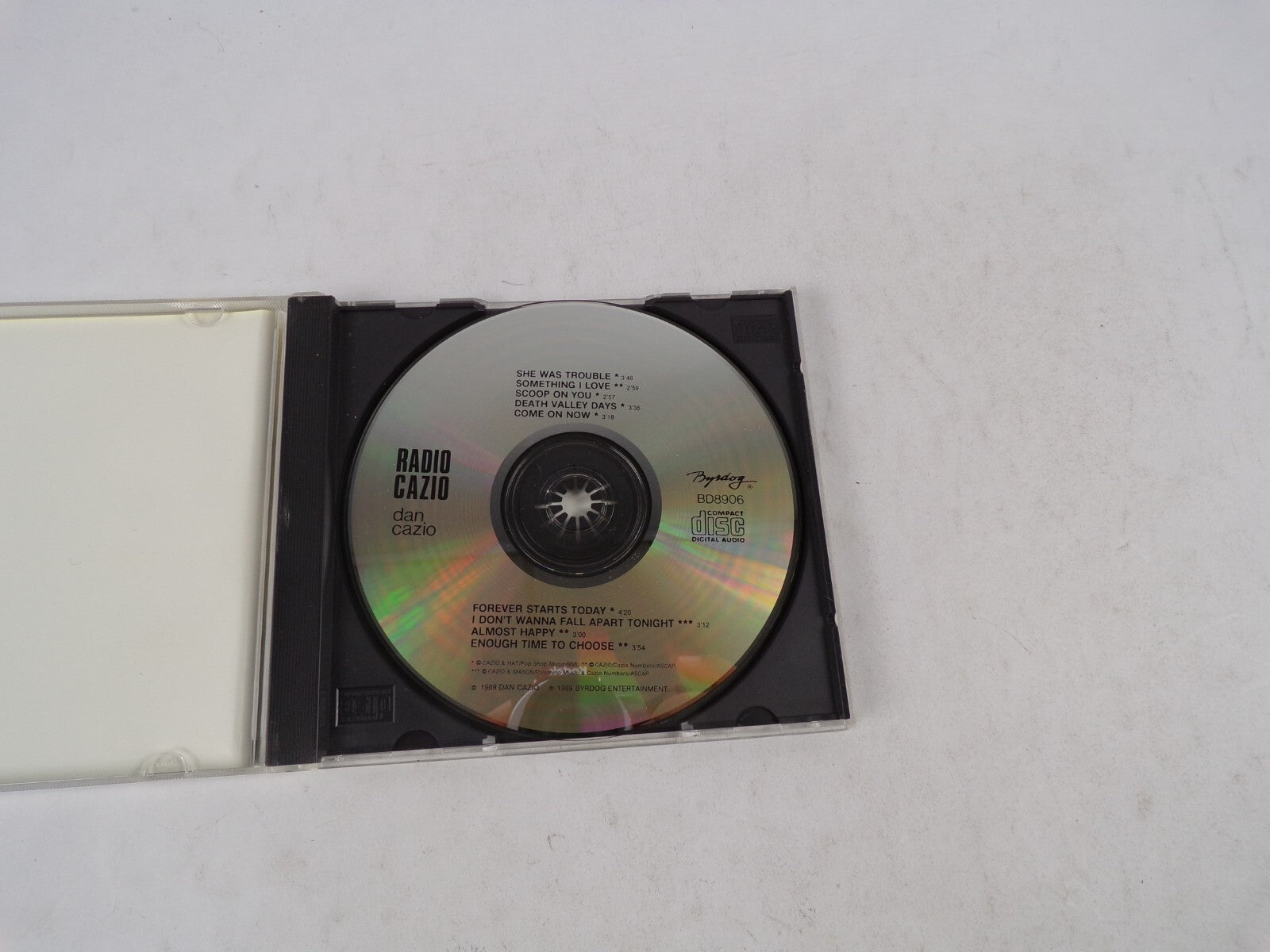 Radio Cazio Dan Cazio She Was Trouble Something I Love Scoop On You Death CD#22