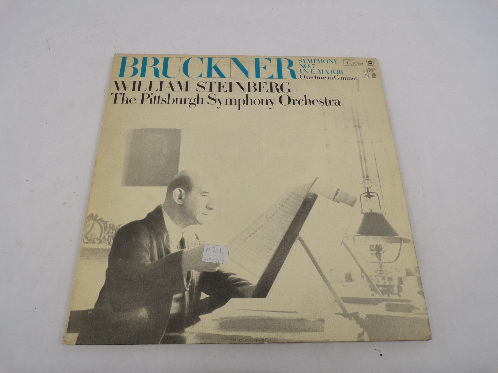 Bruckner William Steinberg The Pittsburgh Symphony Orchestra Overture In G Minor