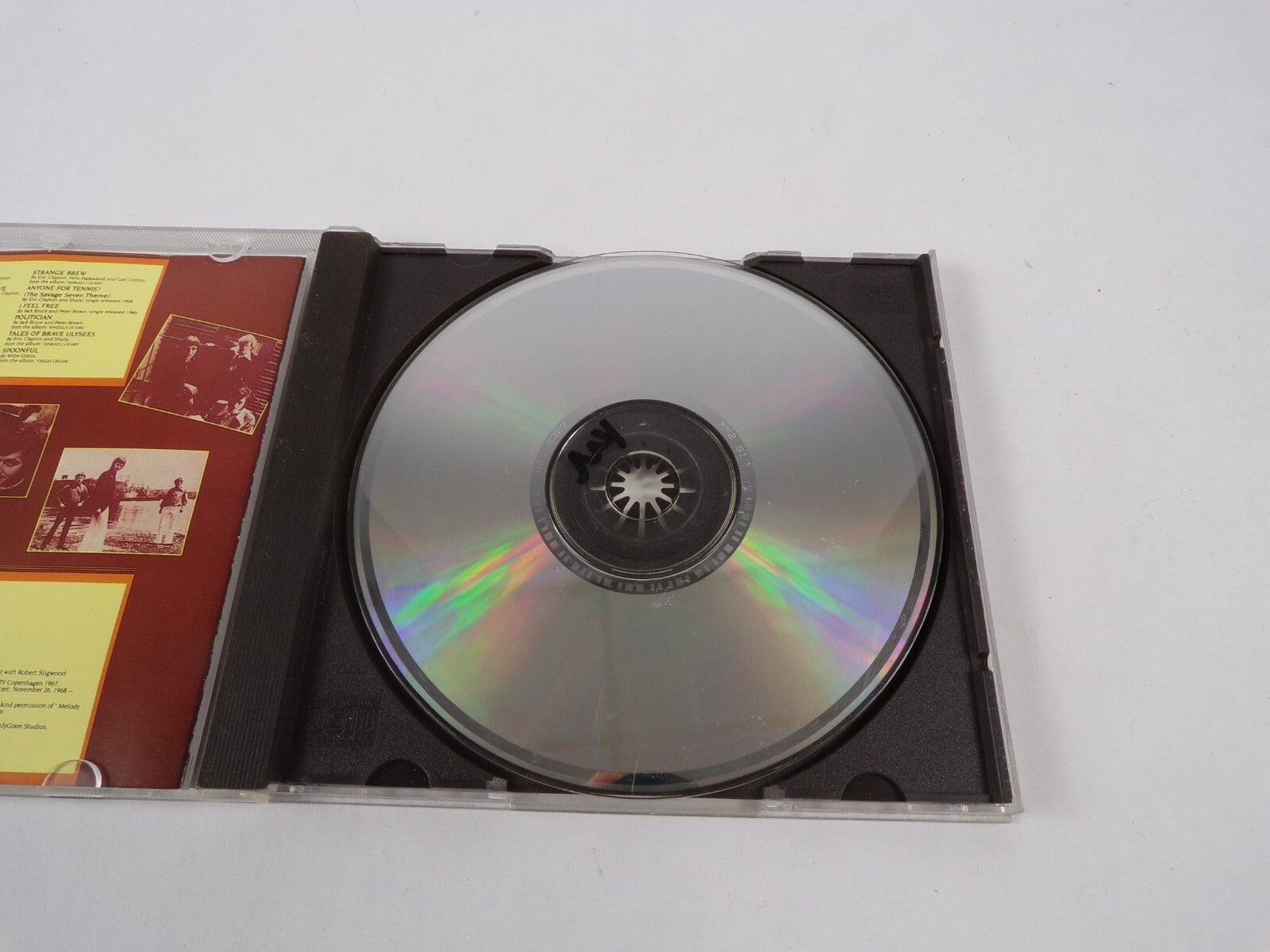 Strange Brew The Very Best Of Cream Badge Sunshie Of Your Love Cross Roads CD#46