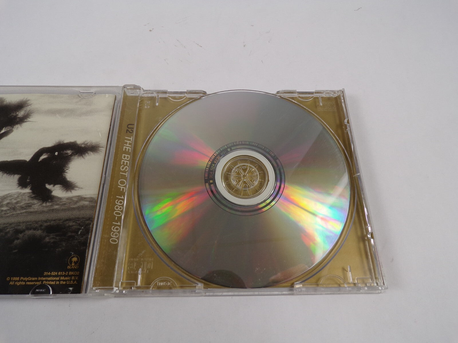 U2 The Best Of 1980 - 1990 Pride New Year's Day I Will Follow Desire CD#47