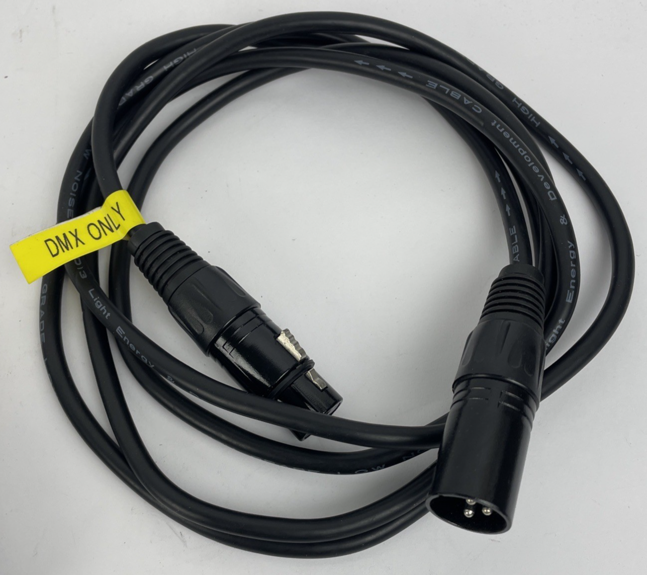Lot of 3 x XLR Male to Female Microphone Cable Balanced 3 Pin Connector Cord (s)