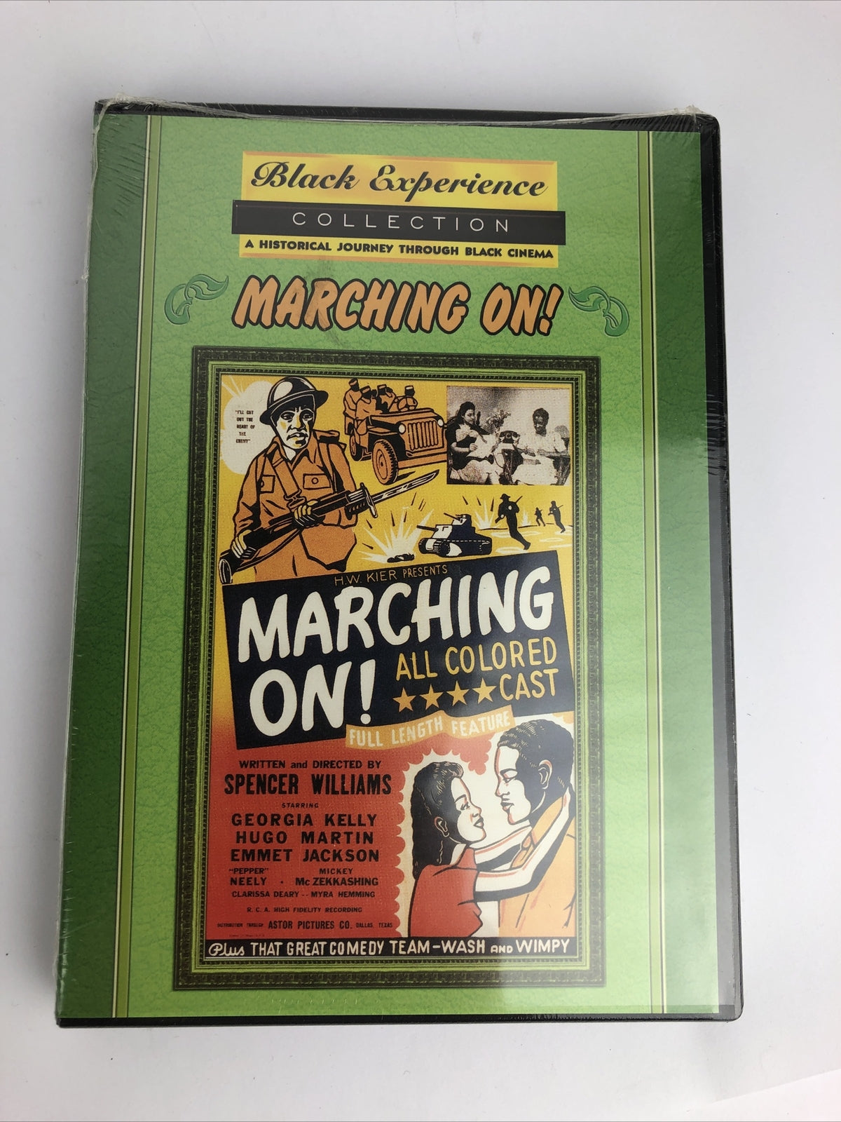 Marching On DVD 1943 - Where's My Man Tonight - RARE Spencer Williams * RARE *