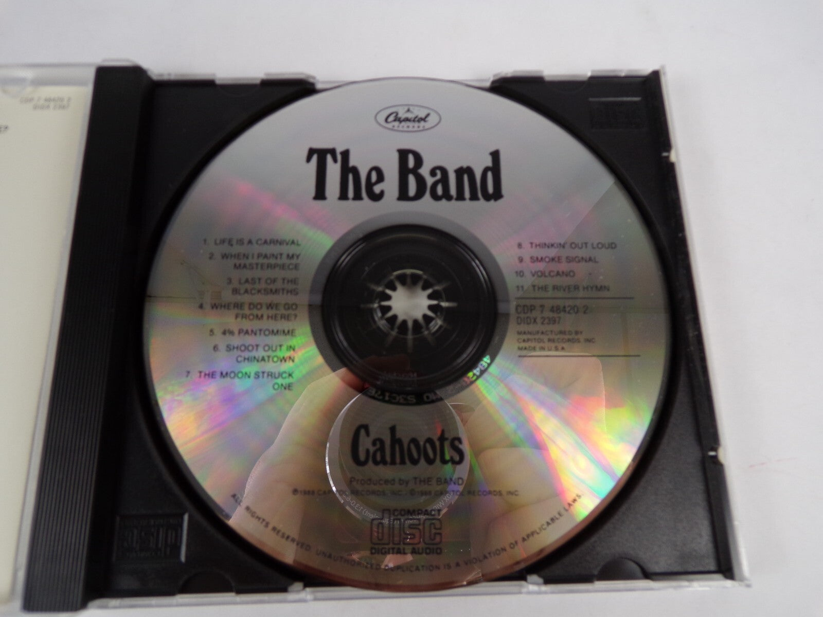The Band Cahoots CD #10