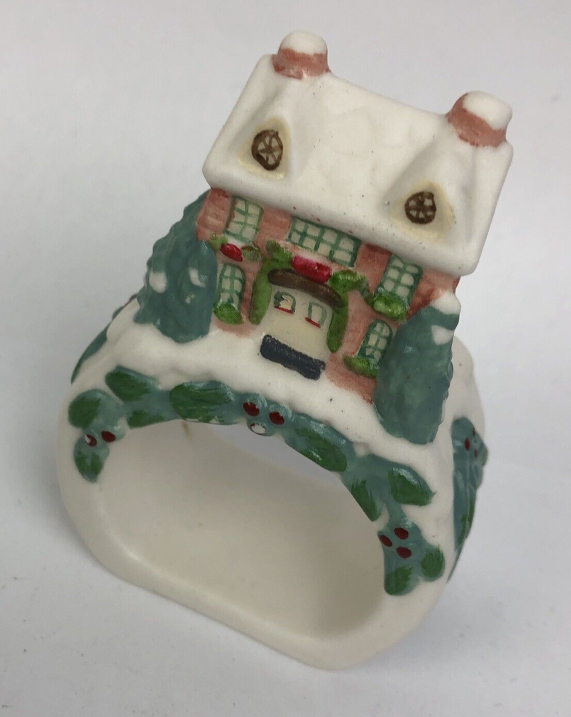 PFALTZGRAFF Holiday Season Set of 8 Napkin / Serviette Rings Christmas Winter