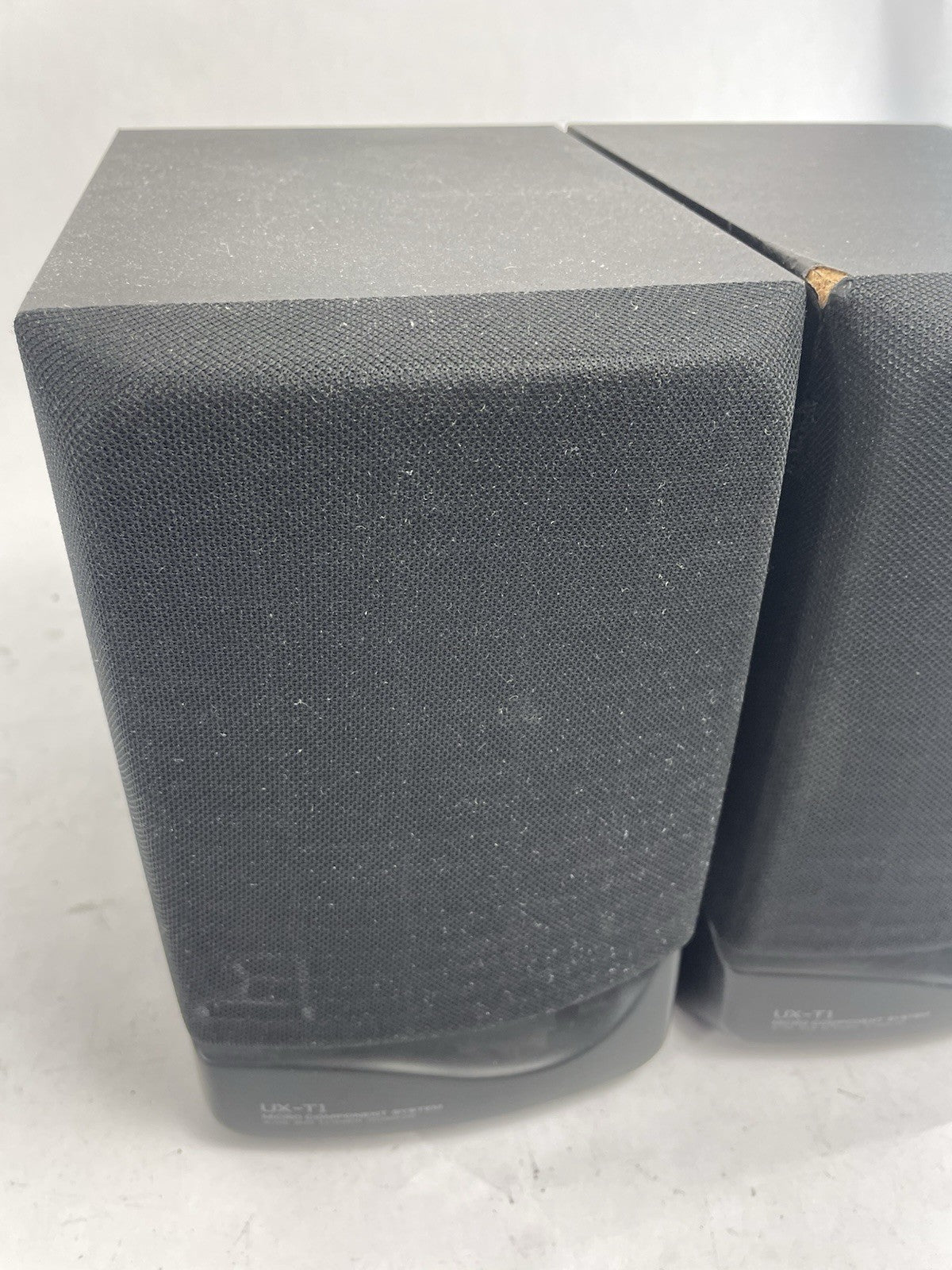 Vtg 90’s JVC Speakers System Model # UX-B1005 Impedance 8 Ohms-Both Sound GREAT!
