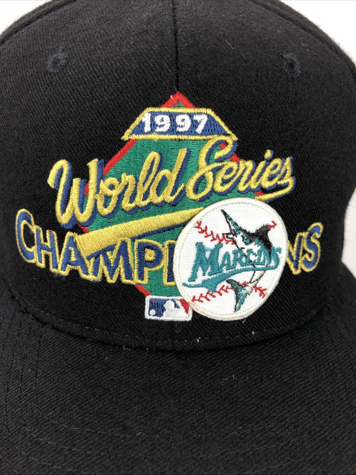 Florida Marlins 1997 World Series Champions New Era Snapback Hat MLB - LOOK