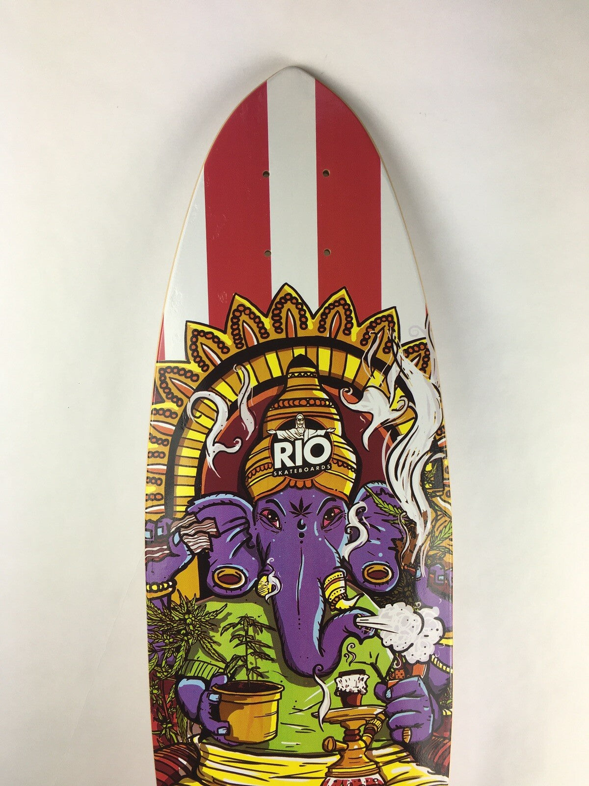 Rio Buddha Pintail 7ply Maple Top mount Downhill 9 X 39" skateboard