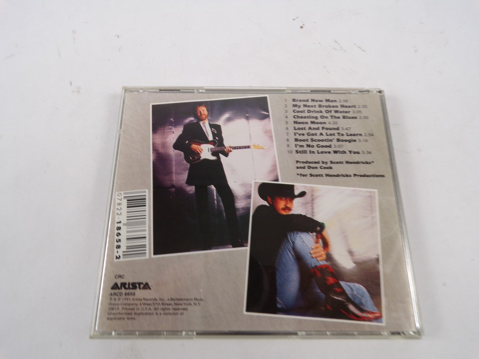 Brooks & Dunn Brand New Man My Next Broken Heart Cool Drink Of Water CD#16