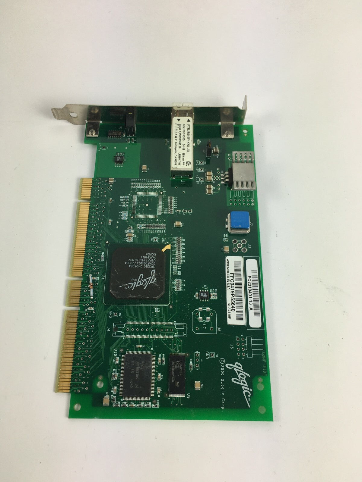 Genuine Qlogic FTRJ8519F1KNL-QL ISP2310 Ethernet Port PCI Card Desktop PC