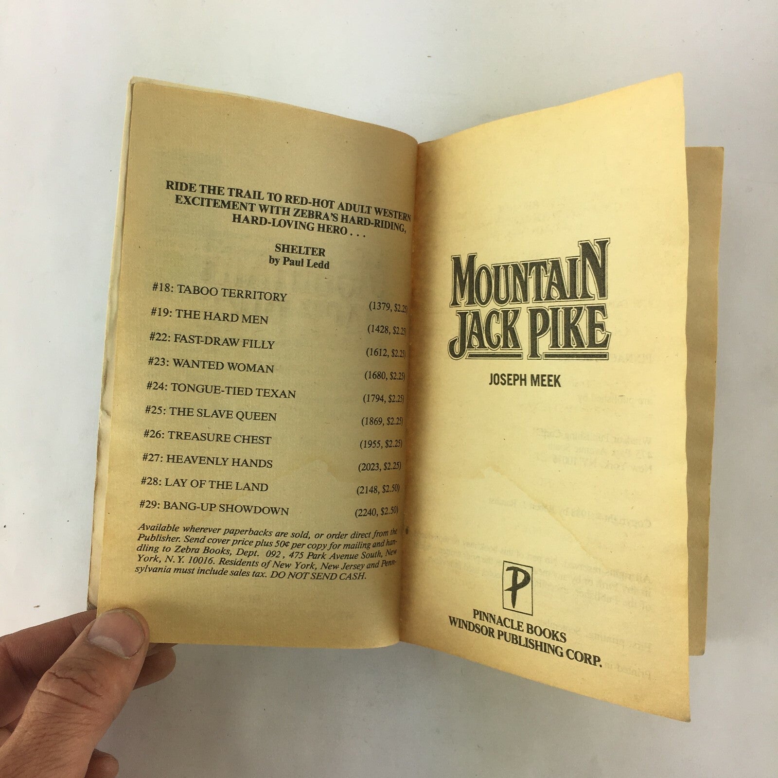 Mountain Jack Pike Joseph Meek