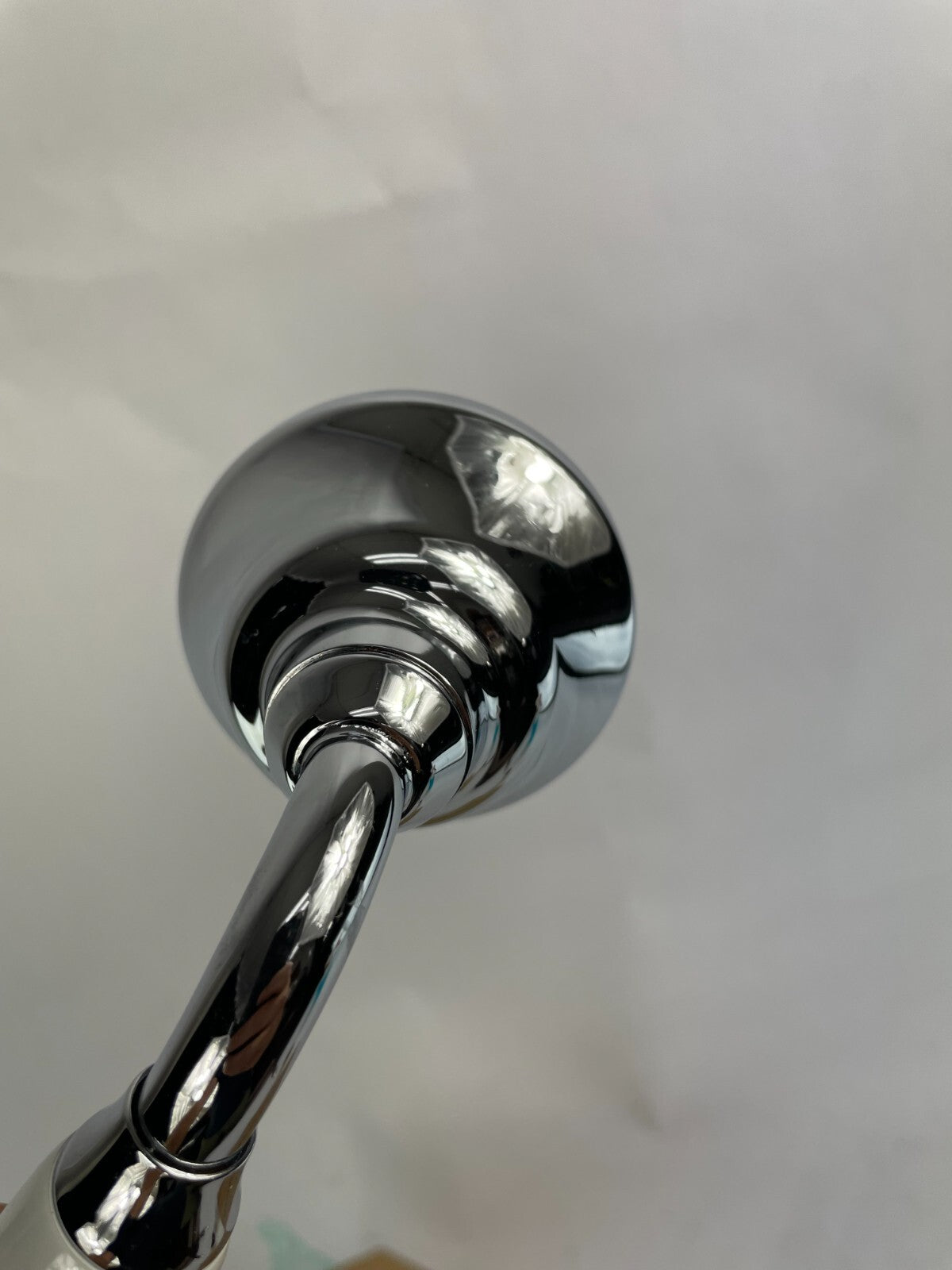 Rubinet 9HS26 deck mount hand spray polished chrome bathroom fixture