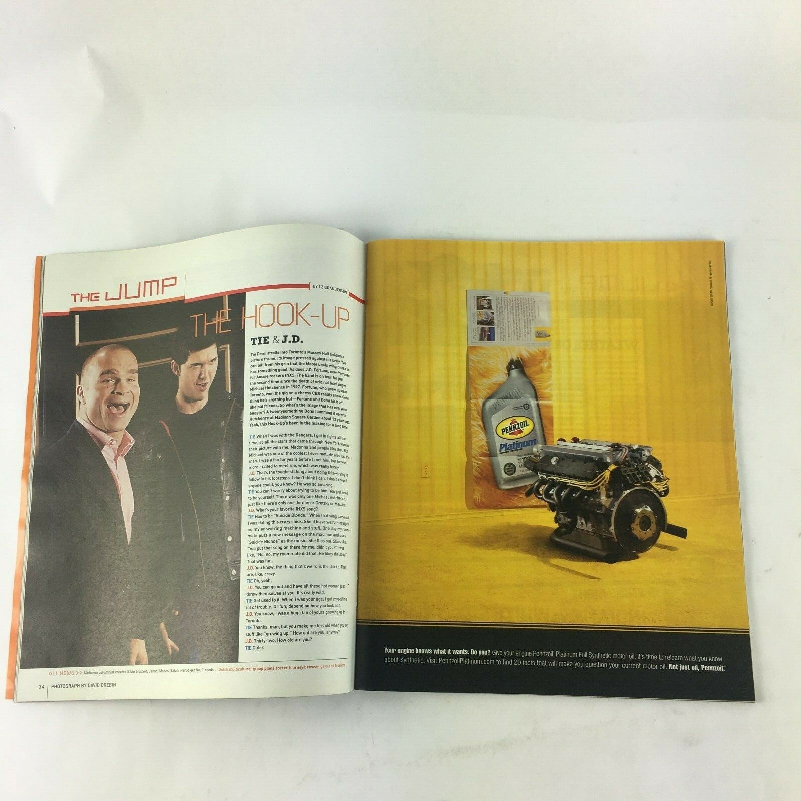 April 2006 ESPN Magazine Baseball Preview The Hot Pick Masters Sneak Peek